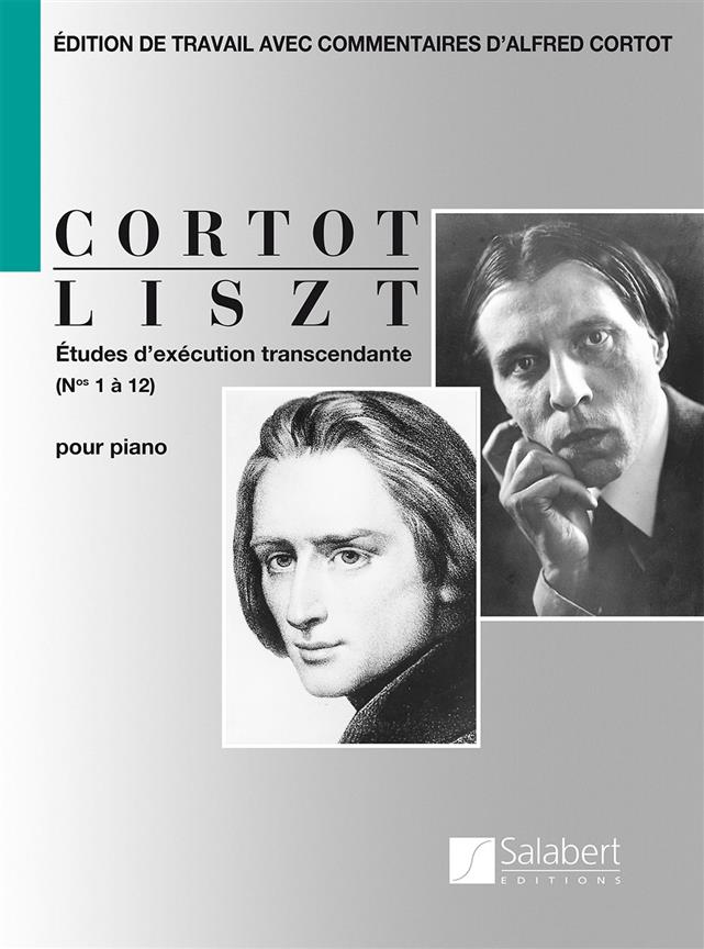 Études d'exécution trascendante (Nos 1-12) - pour piano - Ed. Cortot - pro klavír